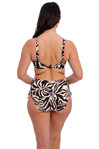 Braga de bikini de talle alto Aruba Nights - Negro - Fantasie Swim