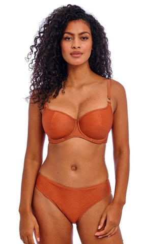 Sujetador de bikini Arizona Wave - Rojo teja - Freya Swim