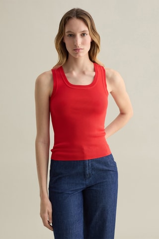 Camiseta de tirantes - Rojo