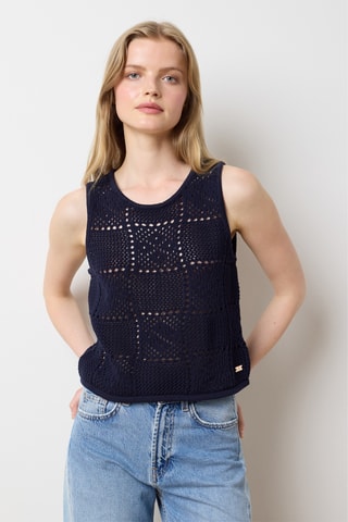 Top - Azul
