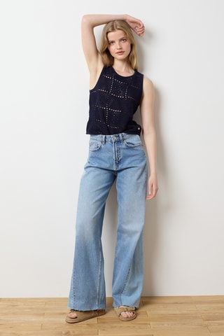 Top - Azul