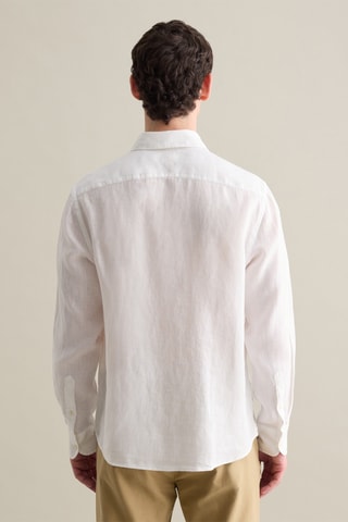 Camisa de lino - Blanco