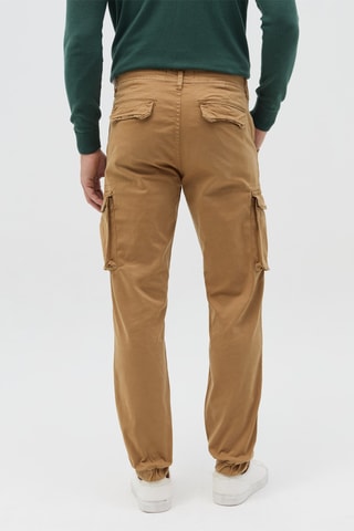 Pantalón cargo - Marrón