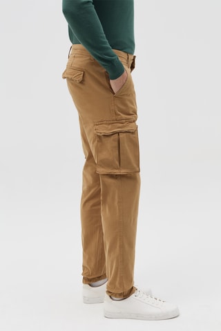 Pantalón cargo - Marrón