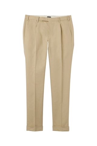 Pantalón chino de lino - Rosa
