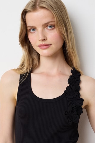 Camiseta de tirantes - Negro