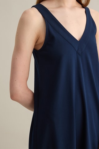 Vestido midi - Azul
