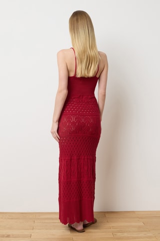 Vestido largo - Rojo