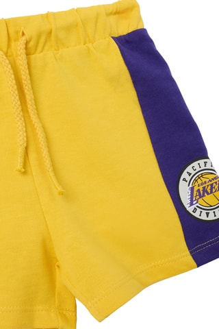 Camiseta de tirantes y short Lakers de Los Angeles - Amarillo