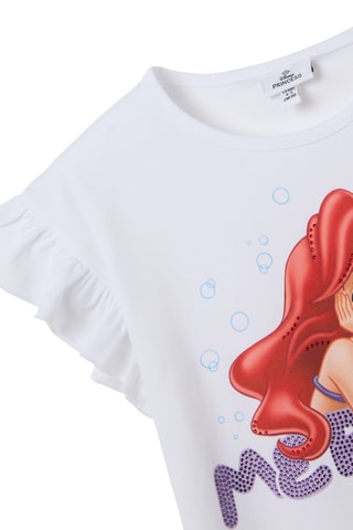 Camiseta Ariel La sirenita Disney y short - Violeta