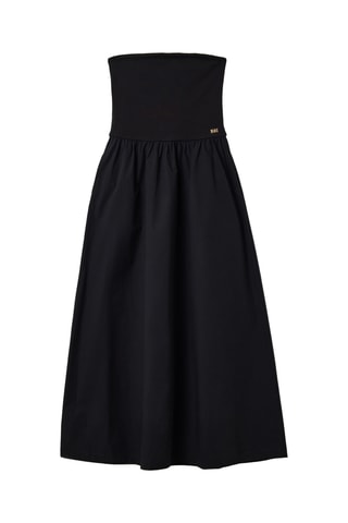 Vestido bustier - Negro