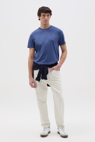 Camiseta regular - Azul