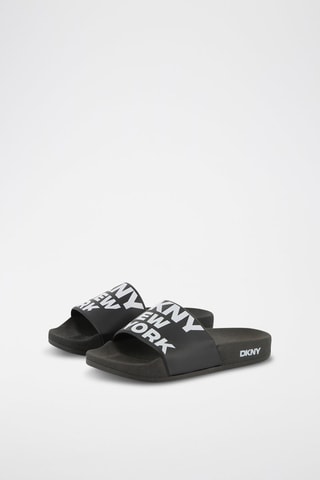 Ciabatte slider - Nero - DKNY