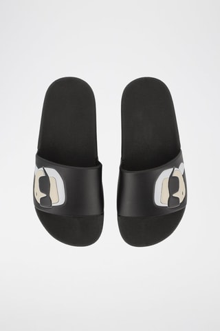 Ciabatte slider  - Nero - Karl Lagerfeld