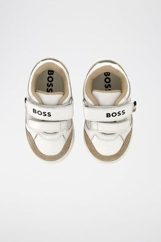 Sneakers in pelle - Bianco - Boss