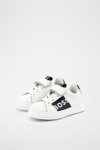Sneakers in pelle - Bianco - Boss