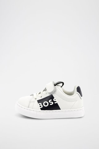 Sneakers in pelle - Bianco - Boss