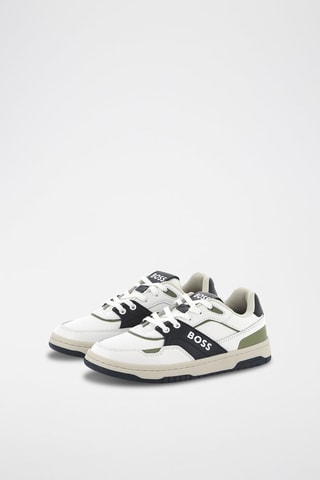 Sneakers in pelle - Bianco - Boss