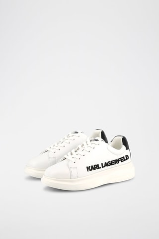 Sneakers in pelle - Bianco - Karl Lagerfeld
