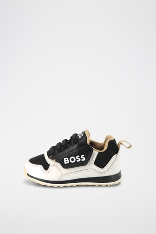 Sneakers in pelle - Nero - Boss