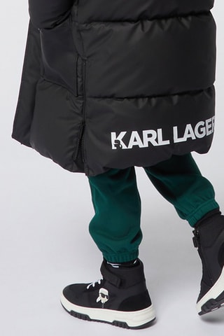 Pantaloni sportivi in cotone bio - Verde scuro - Karl Lagerfeld