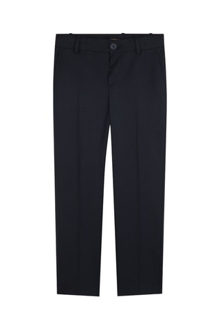 Pantaloni in lana - Navy - Boss