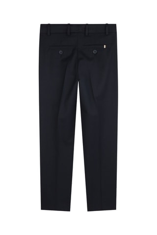 Pantaloni in lana - Navy - Boss