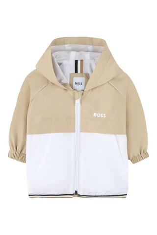 Giacca a vento con cappuccio - Beige - Boss