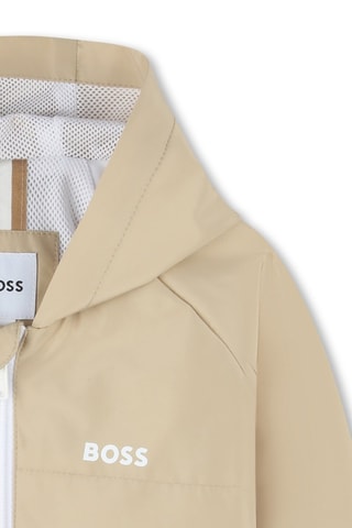 Giacca a vento con cappuccio - Beige - Boss