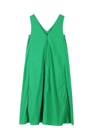 Abito lungo senza maniche - Verde - DKNY