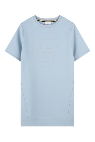 Abito t-shirt - Celeste - Boss