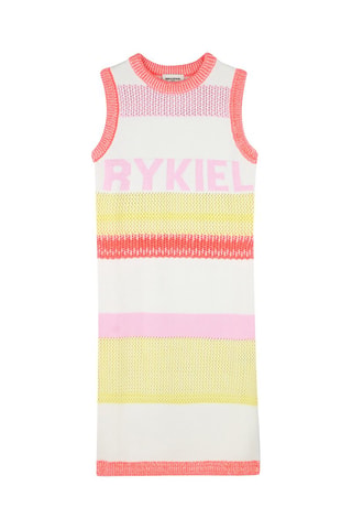 Abito - Bianco e corallo - Sonia Rykiel