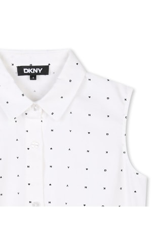 Camicia senza maniche - Bianco - DKNY