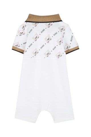 Pagliaccetto in cotone bio - Bianco - Boss