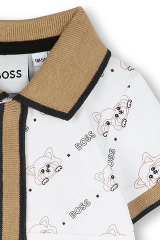 Pagliaccetto in cotone bio - Bianco - Boss