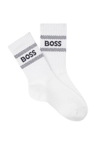 2 paia di calze - Bianco e navy - Boss