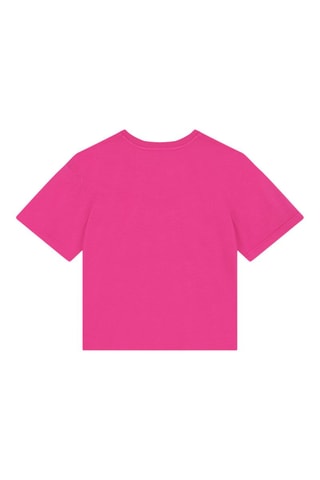 T-shirt in cotone bio - Fucsia - Marc Jacobs