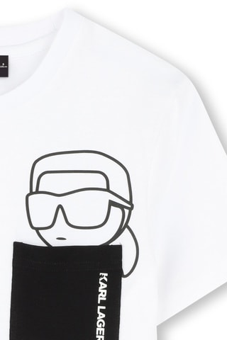 T-shirt - Bianco - Karl Lagerfeld