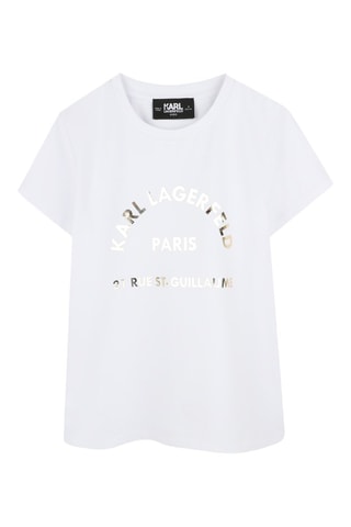 T-shirt - Bianco - Karl Lagerfeld
