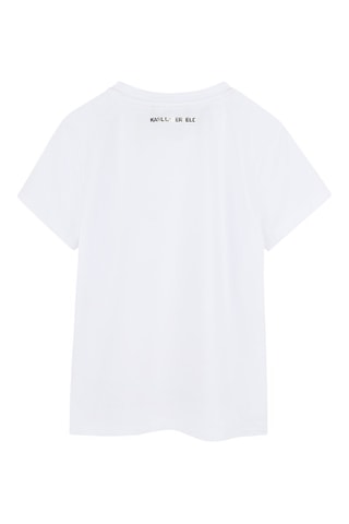 T-shirt - Bianco - Karl Lagerfeld