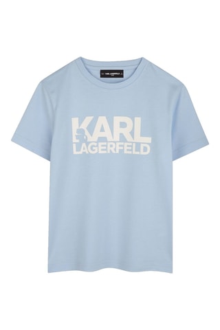 T-shirt - Azzurro - Karl Lagerfeld