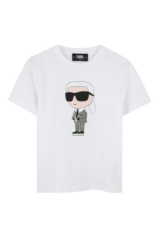 T-shirt - Bianco - Karl Lagerfeld