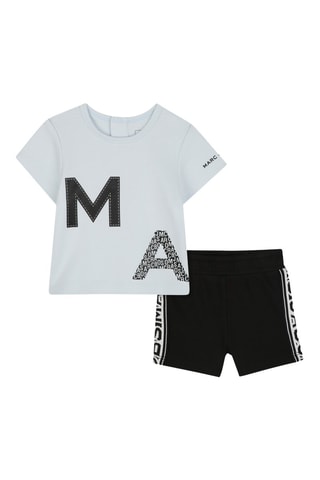 T-shirt e shorts - Nero - Marc Jacobs