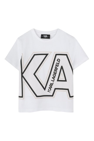 T-shirt - Bianco - Karl Lagerfeld
