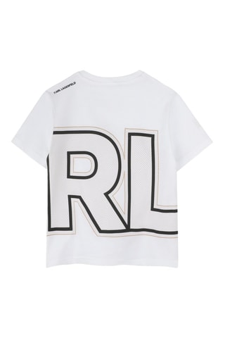 T-shirt - Bianco - Karl Lagerfeld