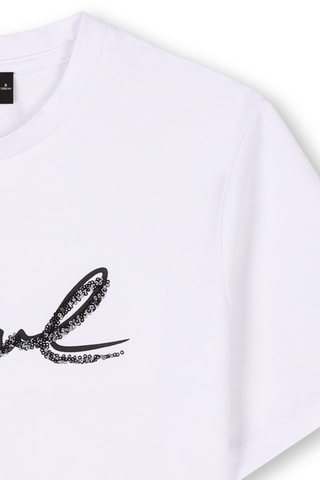 T-shirt - Bianco - Karl Lagerfeld