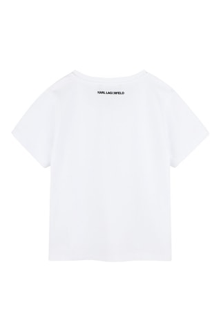T-shirt - Bianco - Karl Lagerfeld