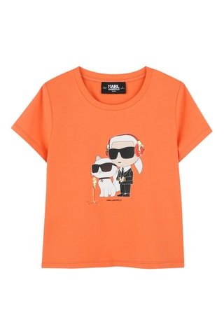 T-shirt - Arancione - Karl Lagerfeld
