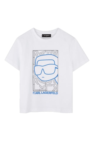 T-shirt - Bianco - Karl Lagerfeld