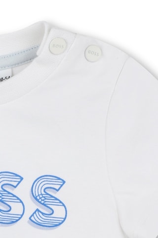 T-shirt in cotone bio - Bianco - Boss
